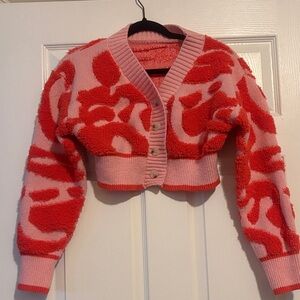 Vibrant Pink Women's Cardigan